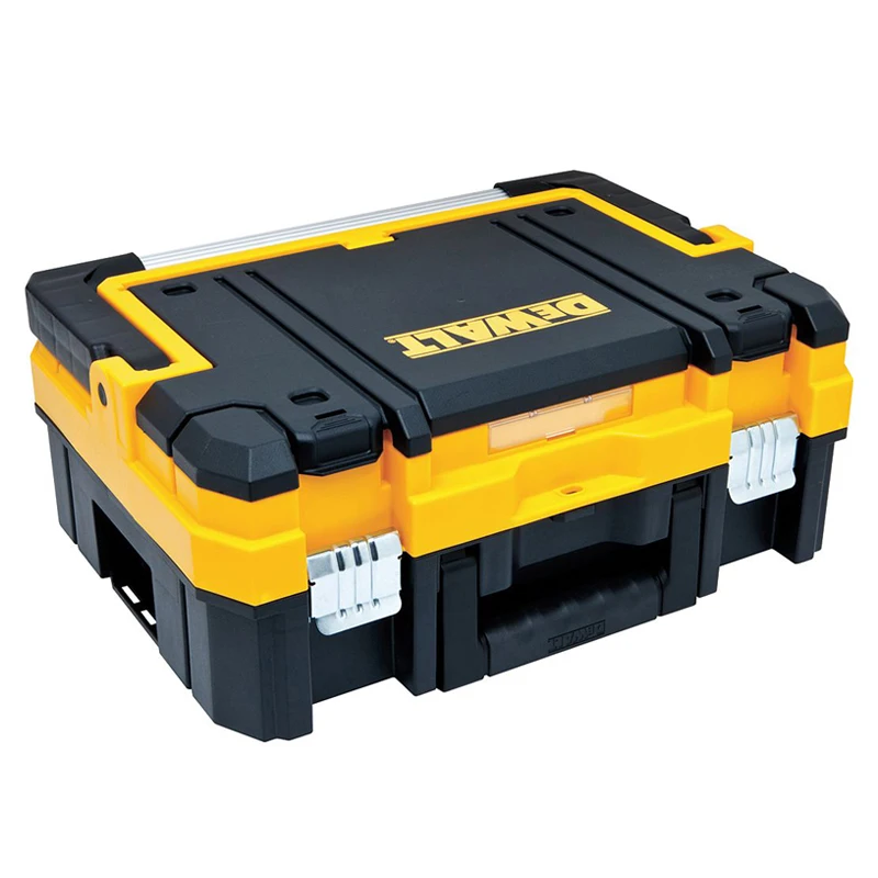 DEWALT DWST83344-1 TSTAK Tool Storage Organizer Long Handle Multifunctional Storage Box Double Layer Portable Plastic Tool Case