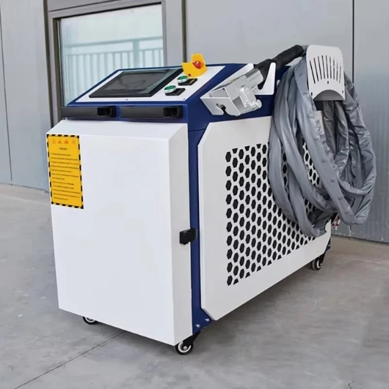 Best Selling 1500W 2000W 3000W 6000W Fiber Laser Rust Cleaning Machine Handheld for Metal Steel Wood Brick Stone