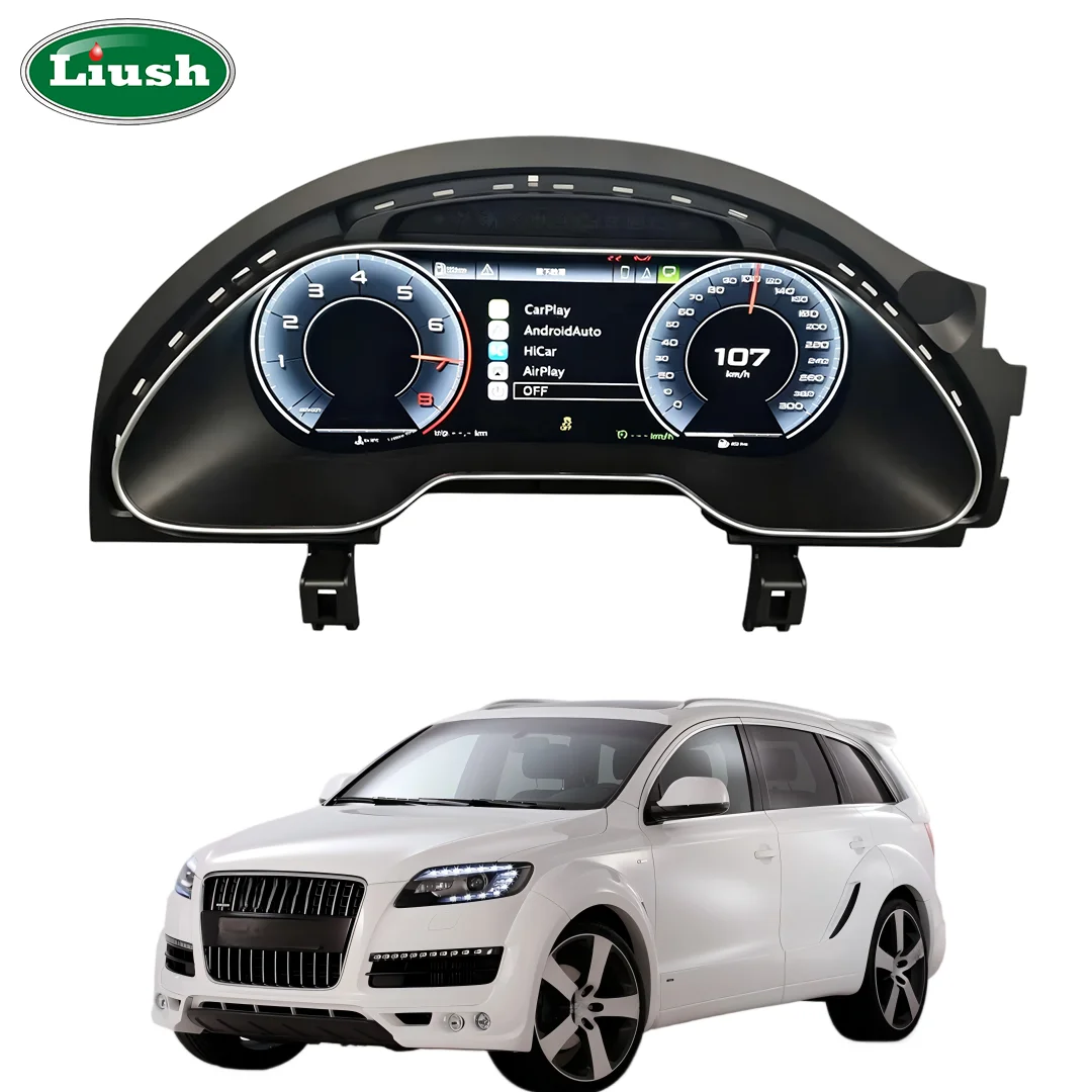 Dashboard Player New LCD Digital Cluster Instrument Panel Multifunctional Car Speedometer For Audi Q7 4L 2005-2015 Quality Price