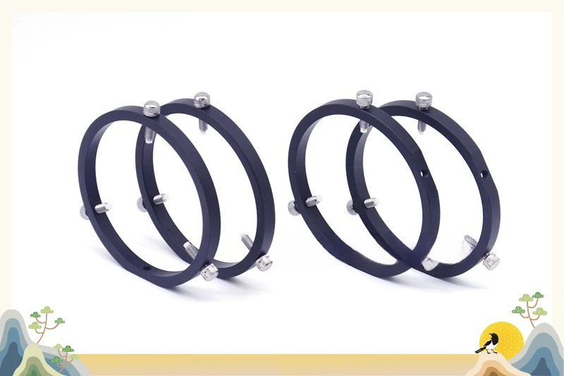 Fixed Ring, Fine-tuning Ring, Multi-style, Six-point Ring, Laser Pointer Star-seeking Mirror Guide Mirror Bracket Ring.