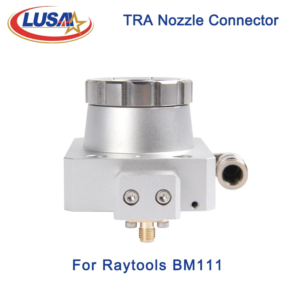 Imagem -04 - Lusai-máquina de Corte de Metal Parte Raytools Bm111 Conector de Bico Fibra ti Cabeça de Laser 2d