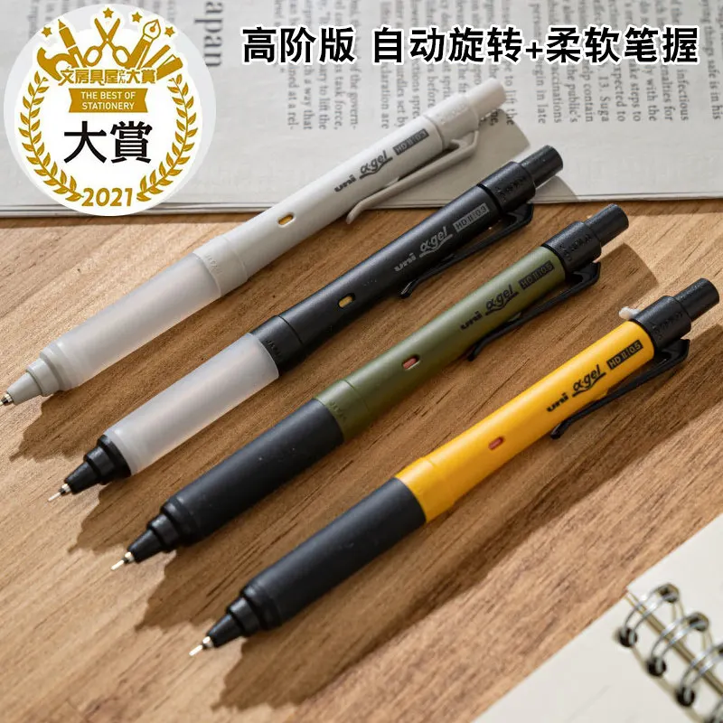 UNI Japan M5-1009GG SWITCH Dual Mode Auto-Rotate Mechanical Pencil 0.5mm Premium Version, Ergonomic Comfort Grip for Students
