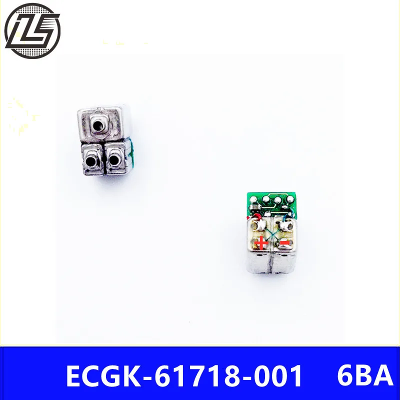 LS ECGK-61718 6BA composite horn all frequency moving iron unit headset speakers receiver has frequency division 2pieces