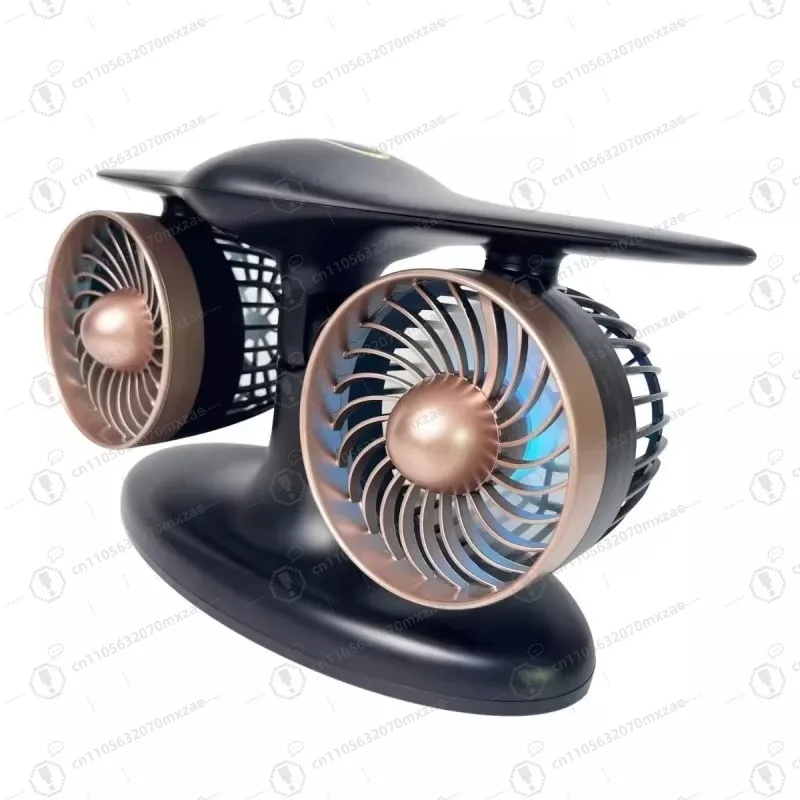 Industrial wind is full! Jet engine model table fan, desktop decoration + table fan