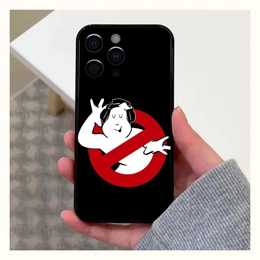 Movie G-Ghostbusters Phone Case For Apple iPhone 15,14,13,12,11,Pro,X,XS,Max,XR,Plus,Mini Soft Black Cover