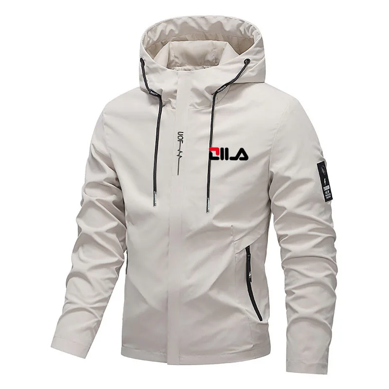 

Men's Outdoor Windproof Waterproof Jacket Thin Climbing Suit Single Layer Spring Autumn Fashionable Brand Climbing Clothes