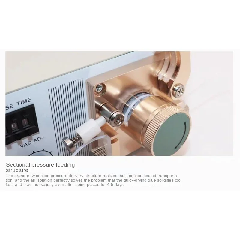 MT-410 220V/10W Automatic Peristaltic Glue Applicator Segmented Digital Display Dispenser Water Instant Dry Glue Dispenser Tools