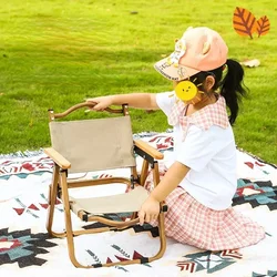 Camping Chair Picnic Portable Chair Camping Chair  Beach Chairs Baby Children Outdoor Folding Children's Kermit