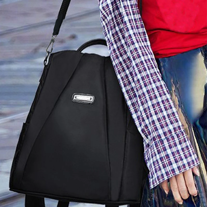 Neutral Style Backpack for Men and Women, with Three Carrying Straps, Suitable for Travel and Tourism Made of Nylon Material.