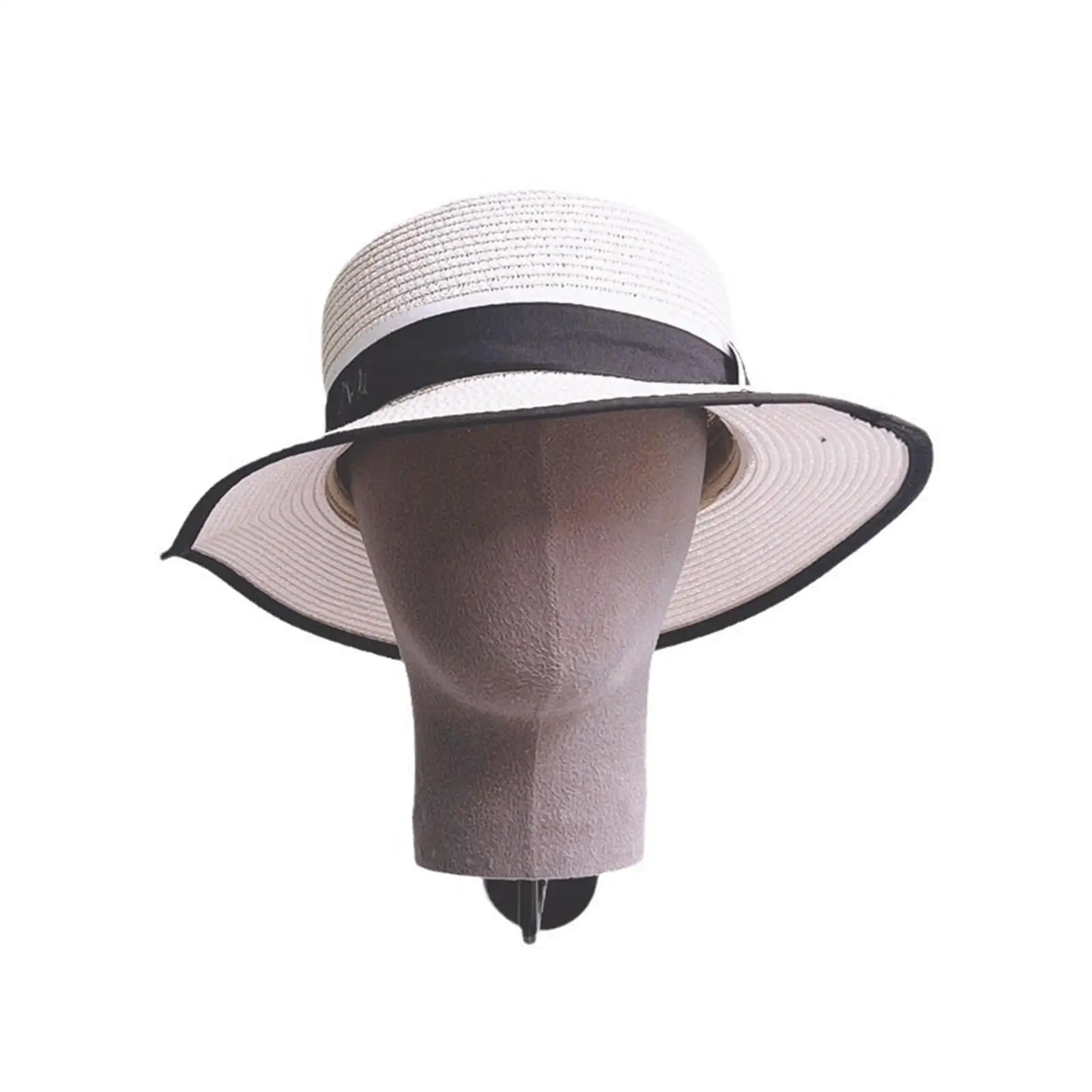 Modello di testa di manichino Supporto per parrucca sospeso Testa di modello di esposizione per parrucca multiuso, Porta cappelli da cowboy per montaggio a parete per cappelli