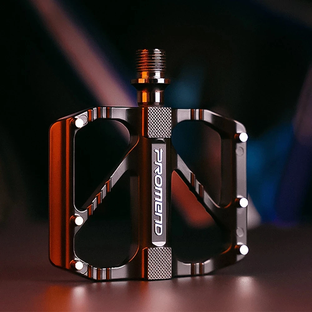 PROMEND Ultralekkie 3 łożyska pedał rowerowy szosowy rower górski pedały antypoślizgowe łożysko Quick Release części rowerowe ze stopu aluminium