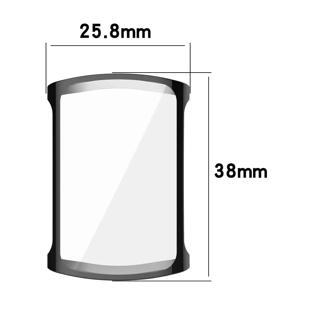 New Full Cover TPU Case Smart Bumper Screen Protector Watchband Accessories Protective Shell for Fitbit Charge 6/5