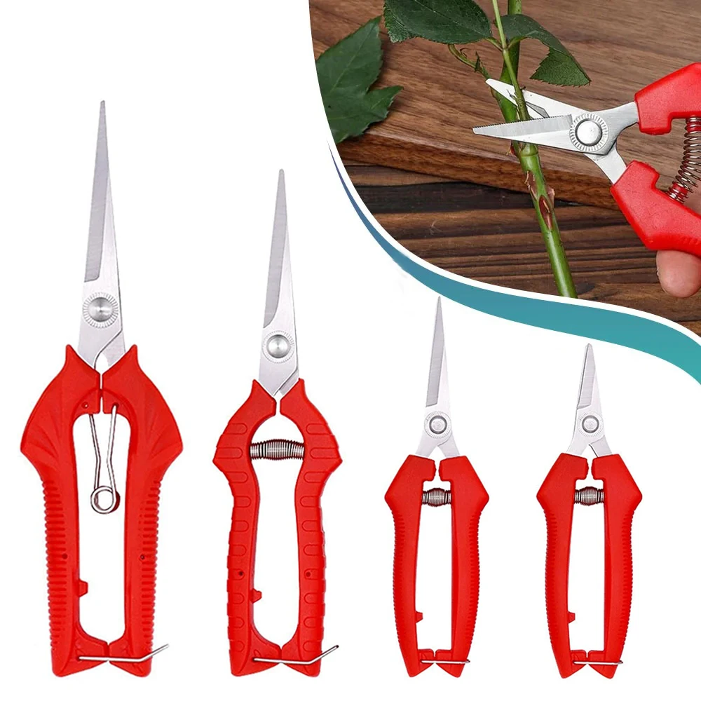 Garden Pruning Shears Potted Branches Scissors Fruit Picking Small Scissors Household Hand Tools Orchard Farm Gardening Tools