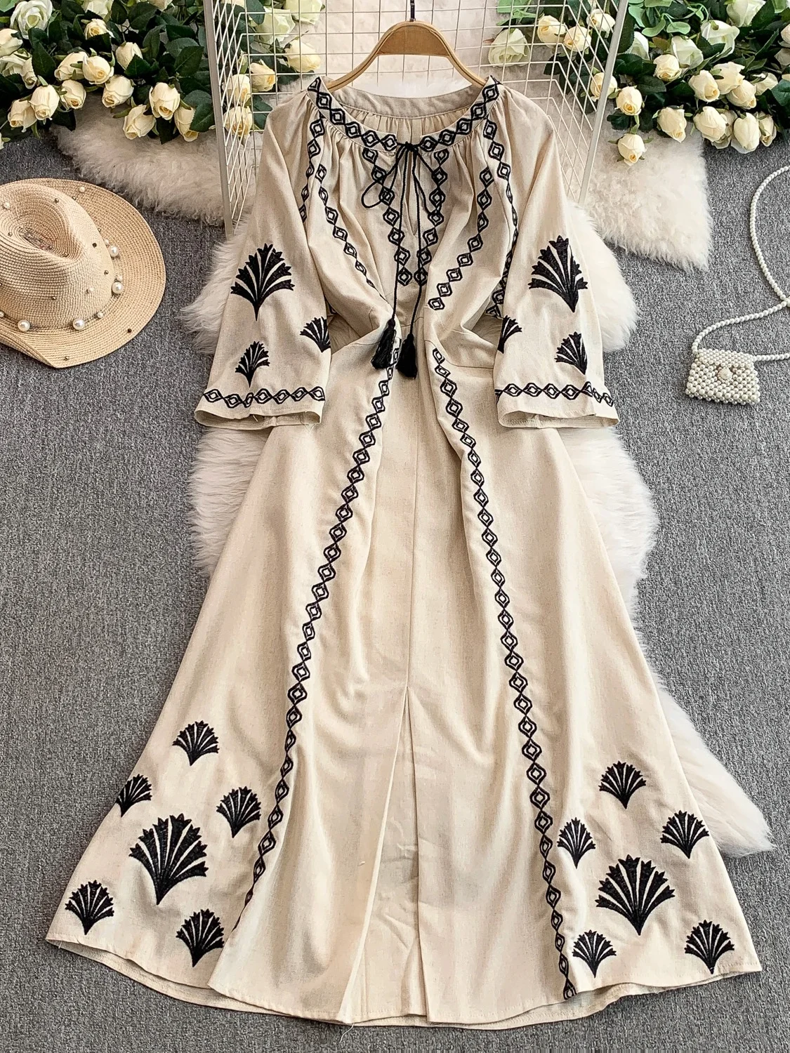 Retro Heavy Embroid… - image