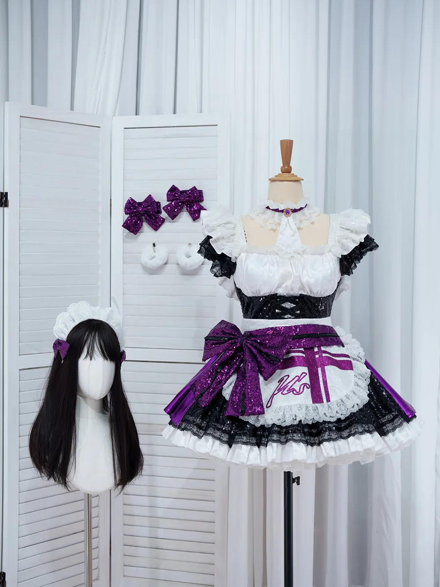 

Nozomi Tojo Cosplay Costume Anime Lovelive Cos Dress Women Outfit Role Play Clothing Comic-con Halloween Party Suit Full Set