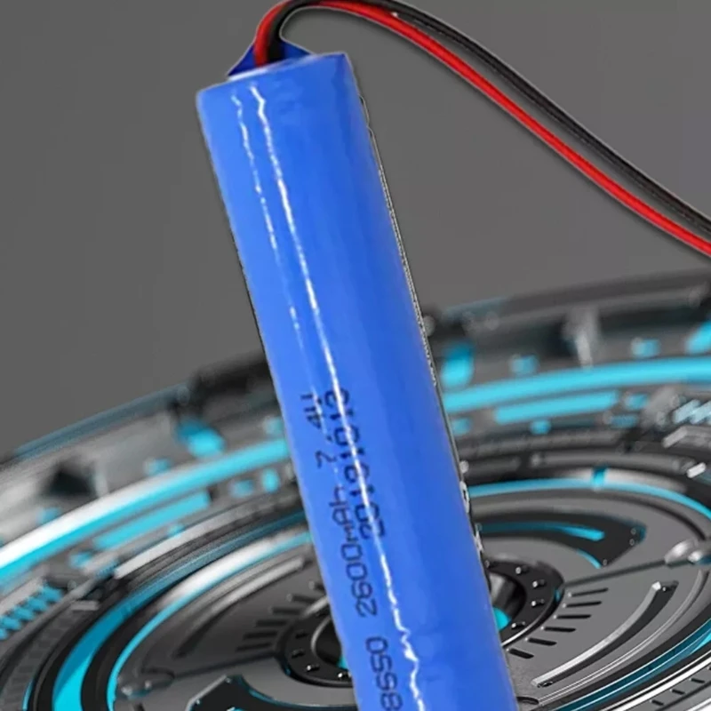 High Capacity 7.4V 18650 Battery Pack 2000mAh/2600mAh/3200mAh Batteries for Car LED Light & Gadgets