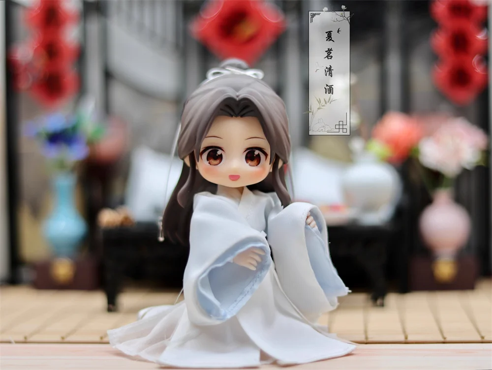 Disfraz de Anime TGCF Tian Guan Ci Fu Xie Lian, ropa antigua hecha a mano OB11 P9 P10, Cosplay Original, regalo para niños