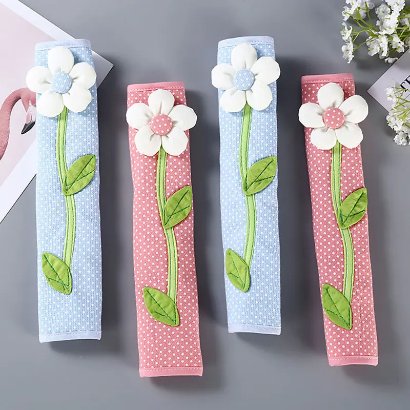 1pc Tuch Griff Kühlschrank Doppel Tür Kühlschrank Griff Handschuhe Anti-kühlung Hülse Anti-statische Hülse Auto Strap hülse