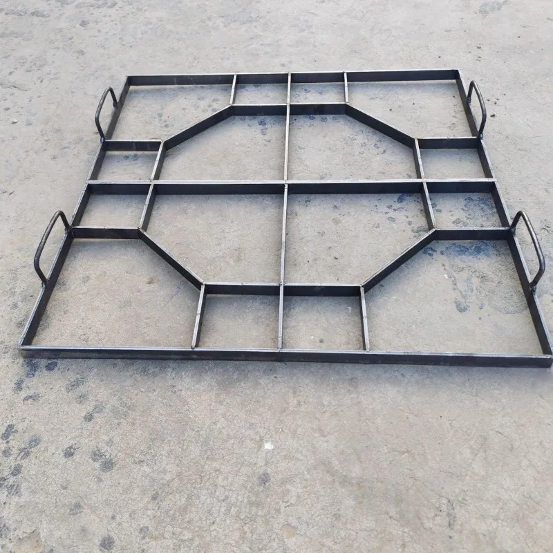 Concrete Stamp Mat Stone Texture for Courtyard Aisle Walkway Anti Skid Cement Imprint Mold
