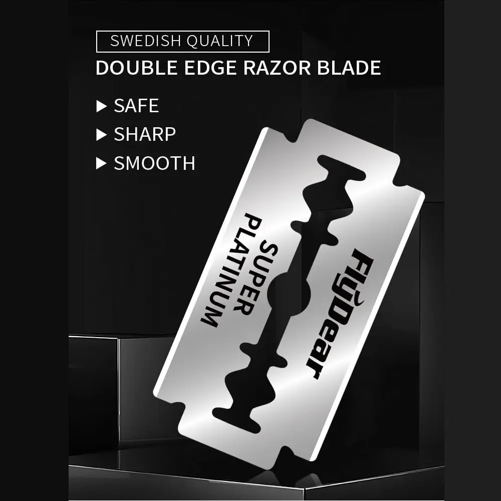 Classic Retro Stainless Razor Double Edge Razor Blades Men\'s Safety Razors Professional Barber Tool Shave Hair Removal Razor