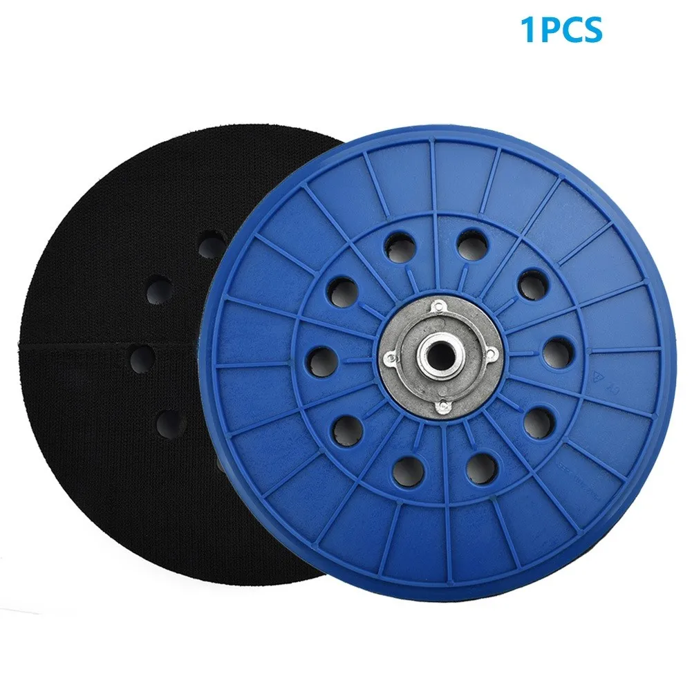 9 Inch 210mm Backup Pad For Drywall Sanding Equipment Featuring 14mm Thread Mount And 10 Hole Design For Dust Extraction Systems