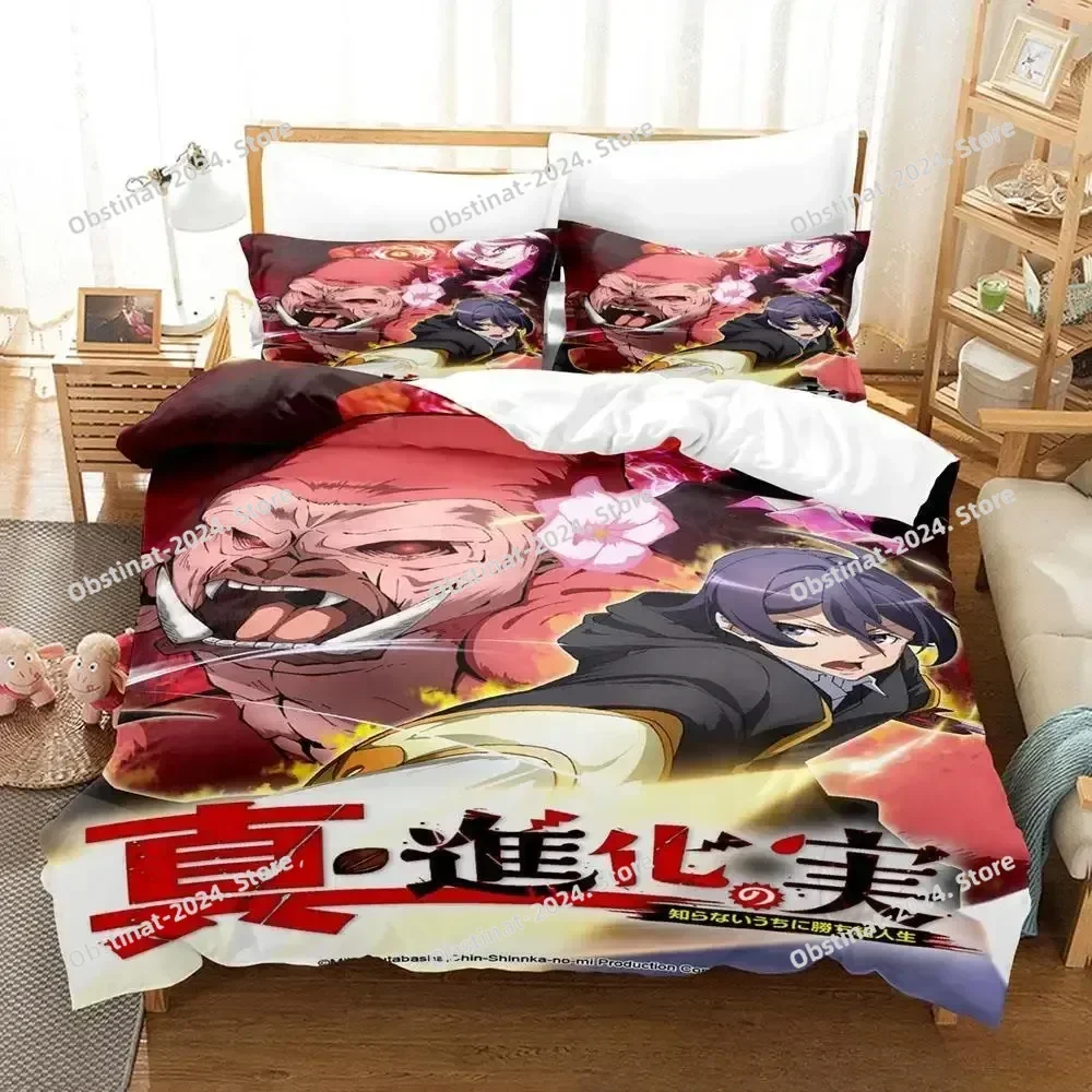 

3d Print Anime The Fruit of Evolution Bedding Set Single Twin Full Queen King Size Bed Set Adult Kid Bedroom Duvet cover Sets