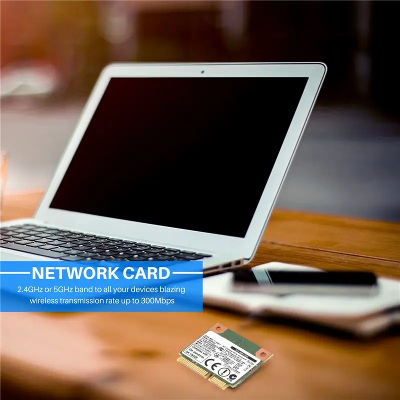 SSEA New For Azurewave AW-NB097H AW-NB100H AW-NB126H AR3012 AR5B225 Half Mini PCI-E Wifi BT4.0 Wlan Wireless Card