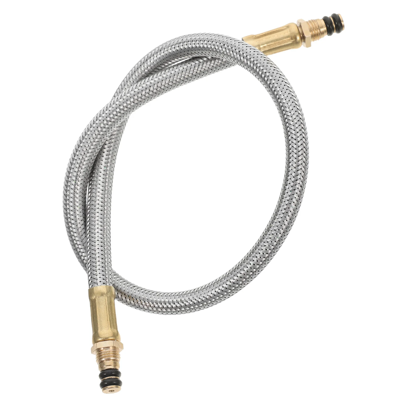 

Outdoor Camping Gas Stove Extension Hose Flat Canister Portable Cooking System Flexible Propane Line Secure Connection