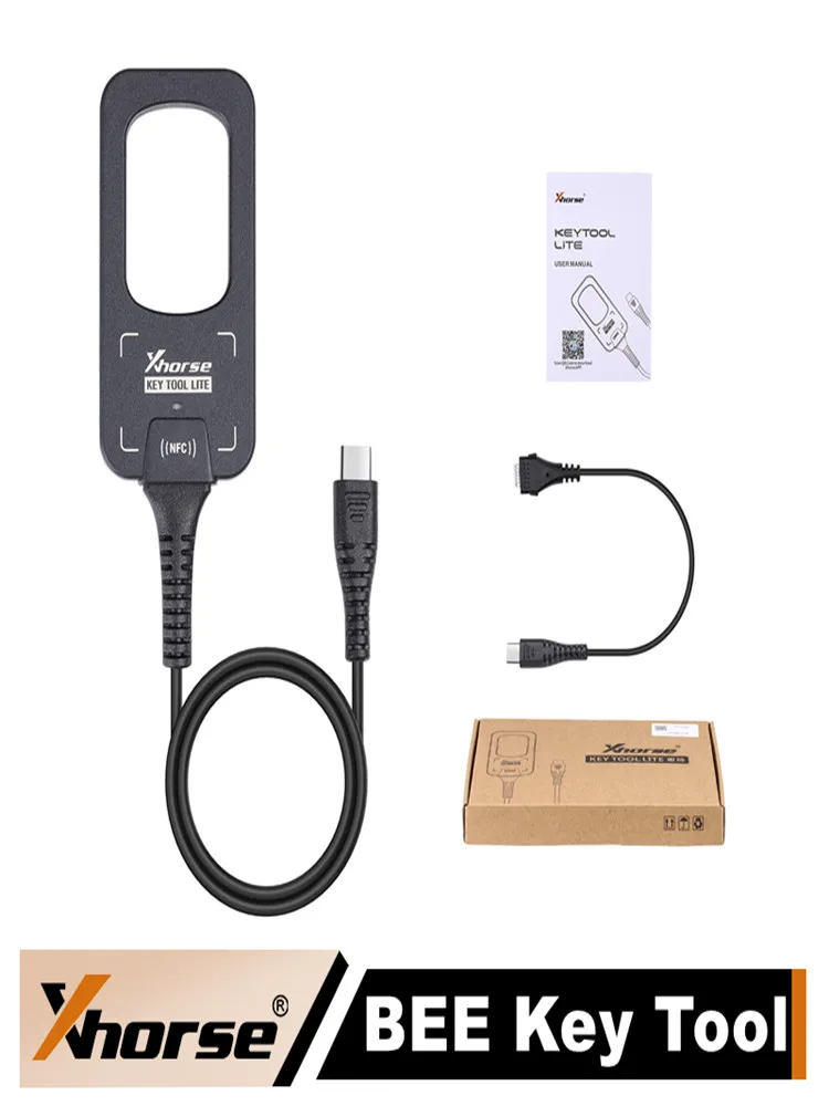 Xhorse VVDI BEE Key Tool Lite Frequenzerkennung Transponder Klon Funktioniert auf Android-Telefon