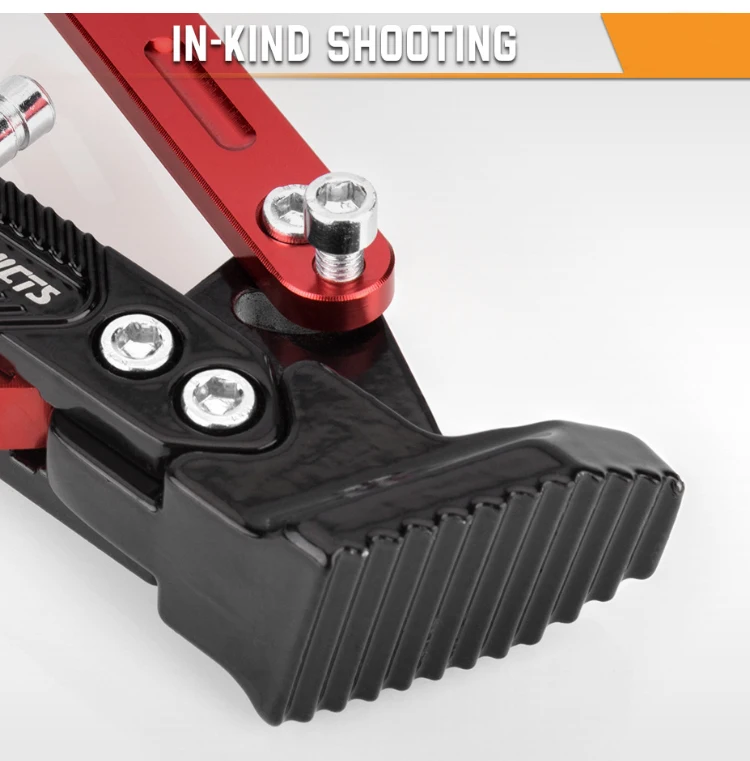 18-24 CM Universeller Motorrad-Seitenständer Verstellbarer Parkständer Halterung Seitenstütze für Dirt Bike Motorrad Zubehör – Detail 15
