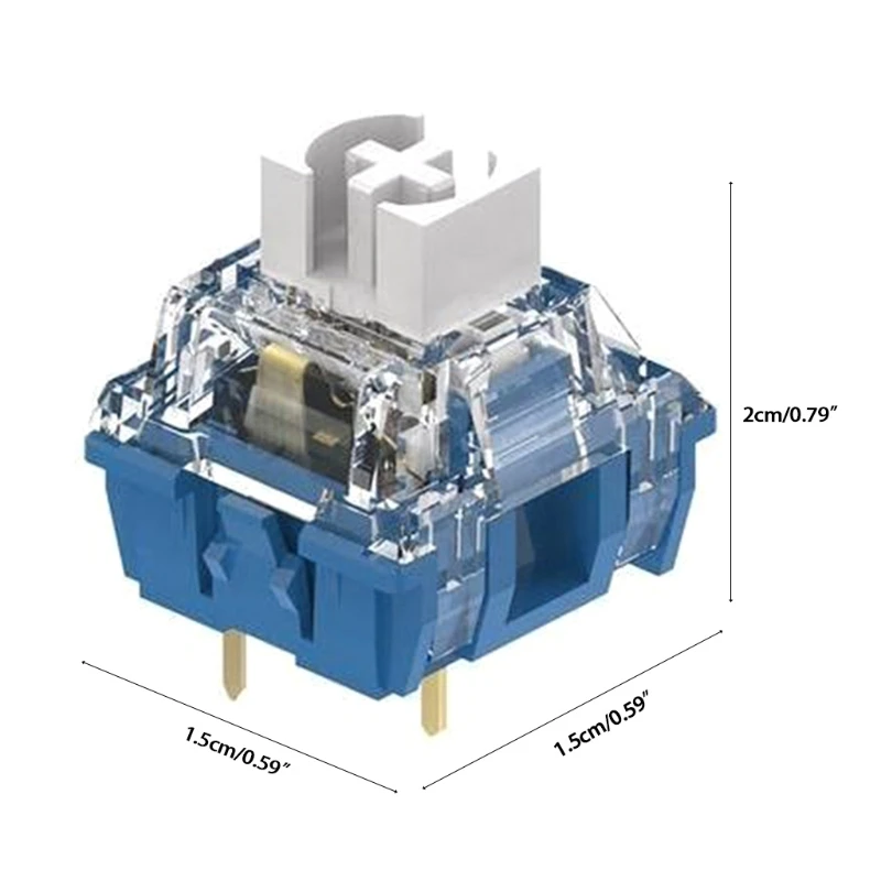 Eixo forro 3P do interruptor à prova poeira para eixo interruptores MX teclado mecânico personalizado