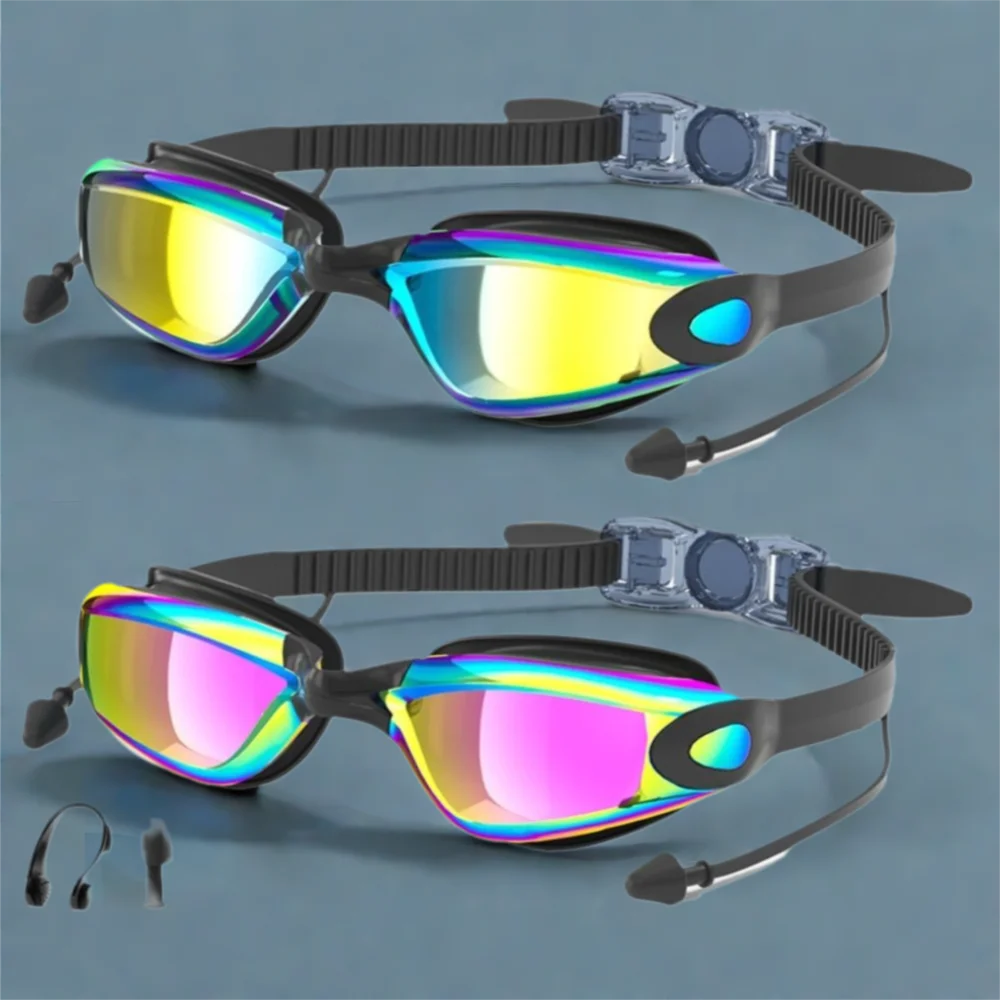 Product Title HD Anti-Fog Swimming Goggles – Adjustable Silicone Swim Eyewear 2
