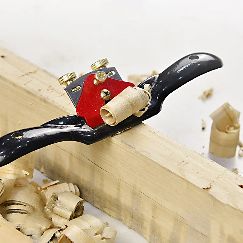 9/10 Zoll Mini Holzbearbeitung Handhobel Einstellbare Schnellarbeitsstahlklinge Scharfes Handhobelwerkzeug für Tischler 1 Stück – Detail 2