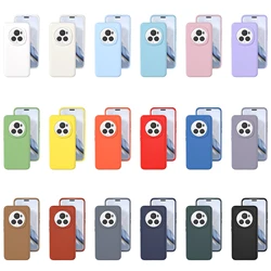 Shockproof Liquid Silicone Case for Honor Magic 6 Pro Magic 8 7 5 4, Slim Soft Skin Fleece Protection Phone Cover Retail Package