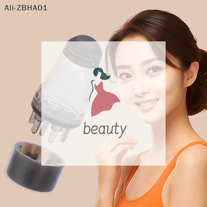 

Scalp Applicator Hair Regrowth & Styling Solution Guide Comb Hexagon Head Oil Roller Ball Massage Comb Massage Relaxation Tools