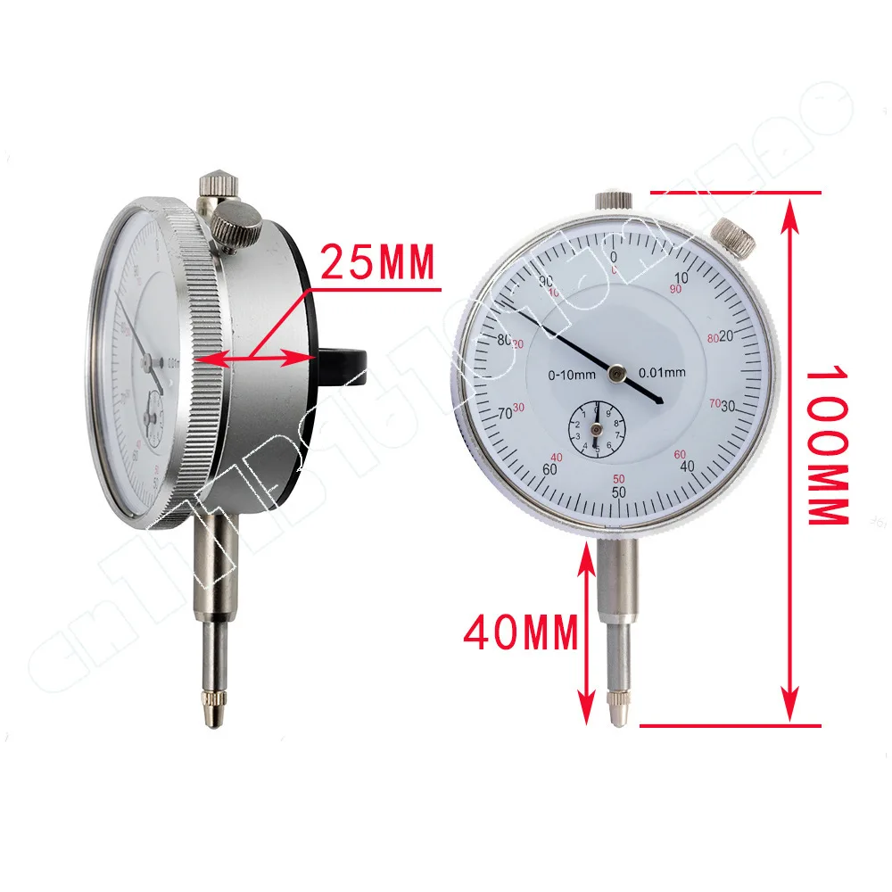 0-10MM pointer dial, mechanical dial 0.01MM