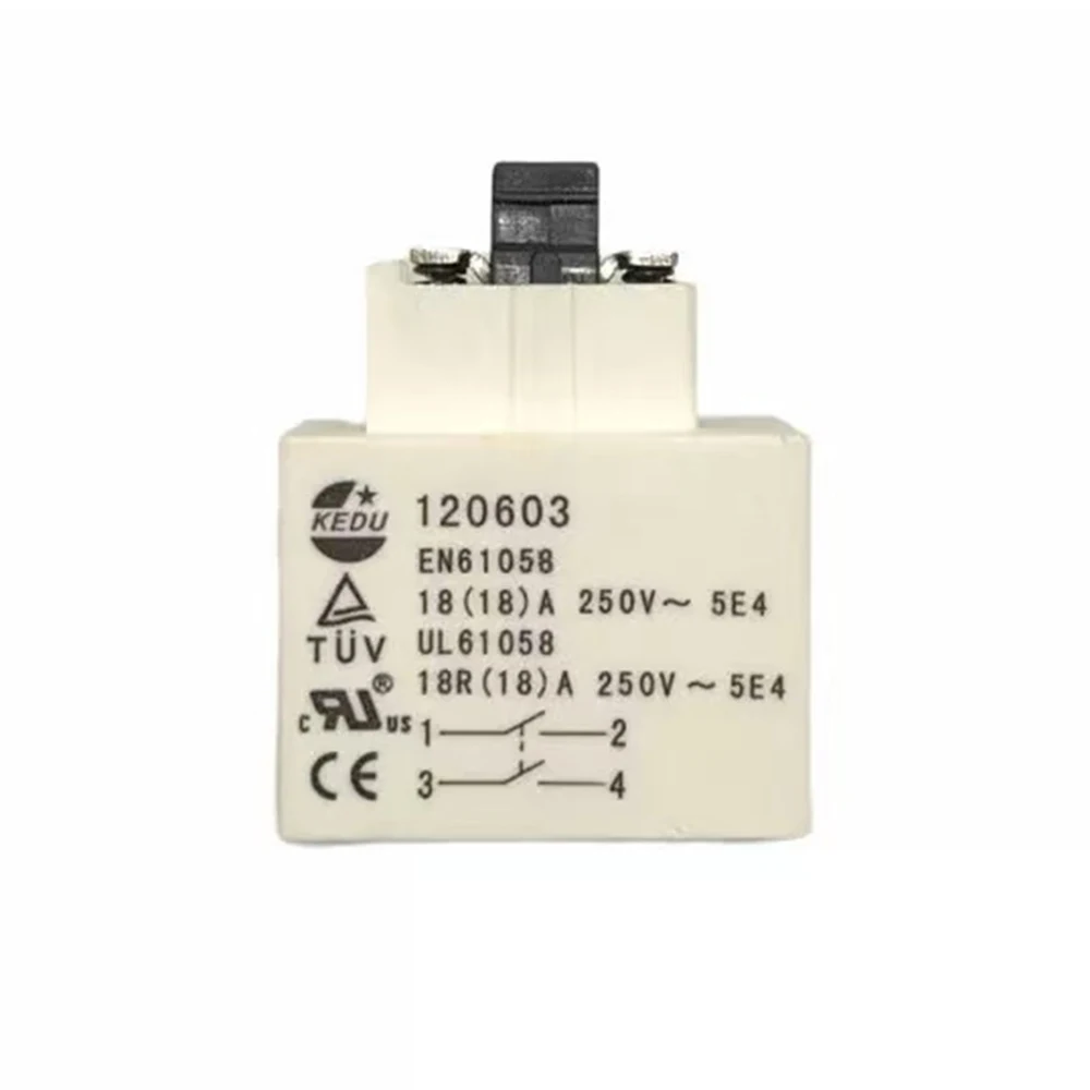 KEDU 120603 Push Button Switch for MG10-355S Cutting Maching and 5135 Steel Machine