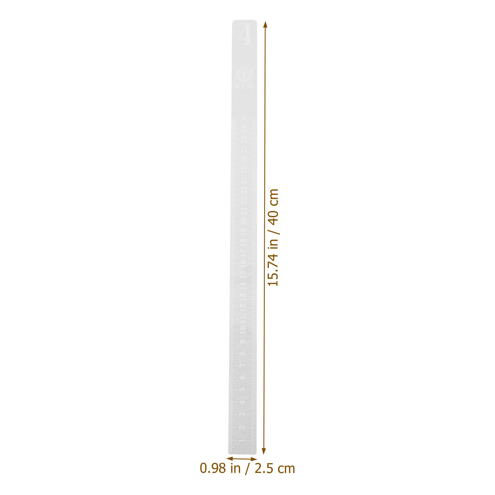 2Pcs Acrylic Baking Leveling Ruler Dough Thickness Measuring Guide for Uniform Cookie Crust Rolling Pin Companion Biscuit Making