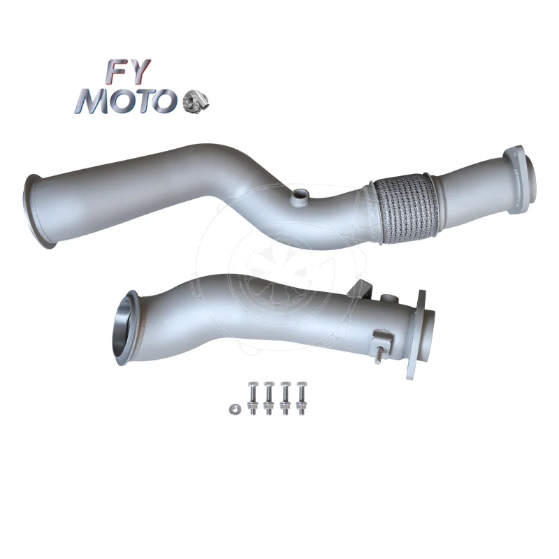 

Exhaust Downpipe for BMW S58 G80 G82 M3 M4 2020+ with Baked Ceramic Coating