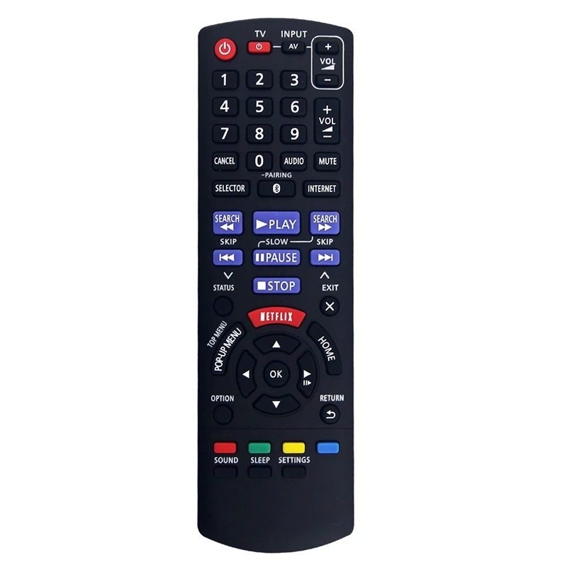 N2QAYB000968 Replace Remote For Panasonic Bluray Disc Home Theater Sound System SC-BTT465 SC-BTT405 SC-BTT105 SC-BTT433