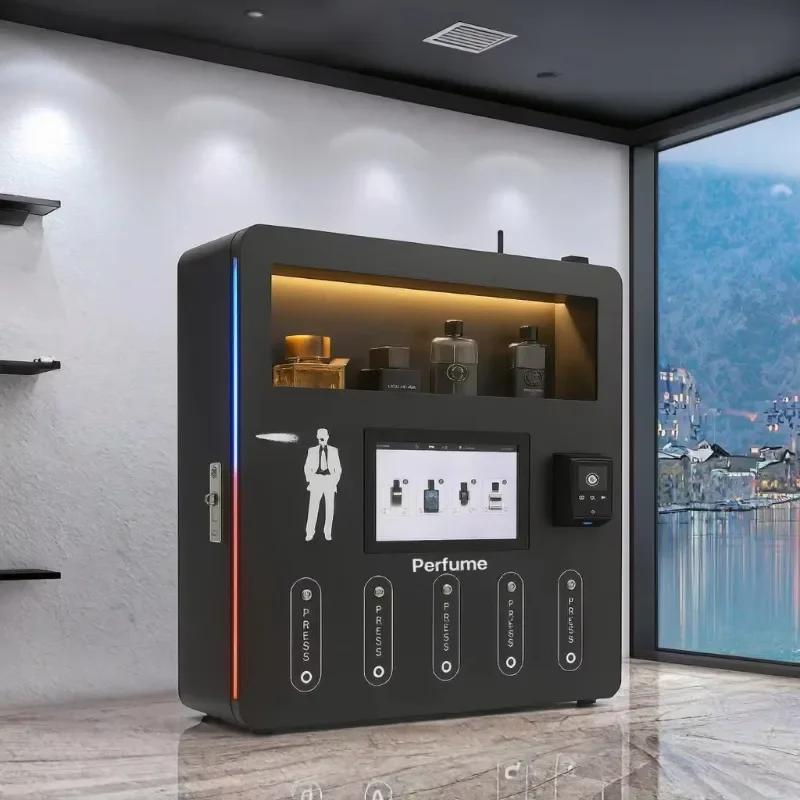 Mini Wall-Mounted Touchscreen Metal Spray Deodorant Vending Machine SDK Multiple Payment Options for Shopping Mall Customized