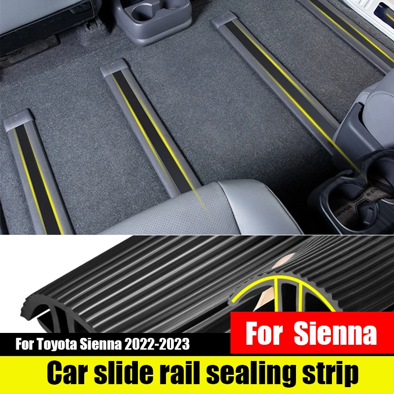 

Уплотнительная лента для сидений Среднего ряда Toyota Sienna 2021 2022 2023, резиновая уплотнительная лента, уплотнительная лента для сидений автомобиля