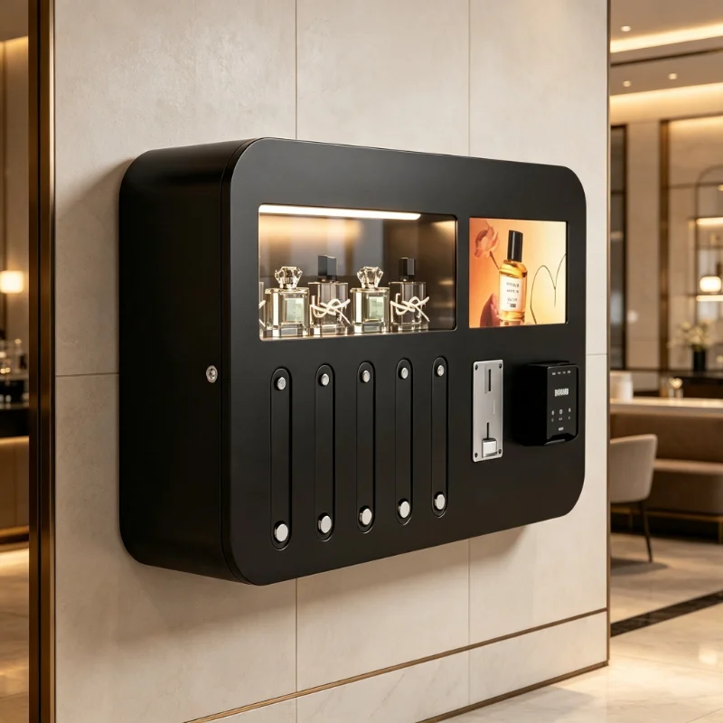 Intelligent Fragrance Splash Mist Dispenser OEM ODM Custom Appearance Perfume Decant Vending Gear For Perfume Retail Business