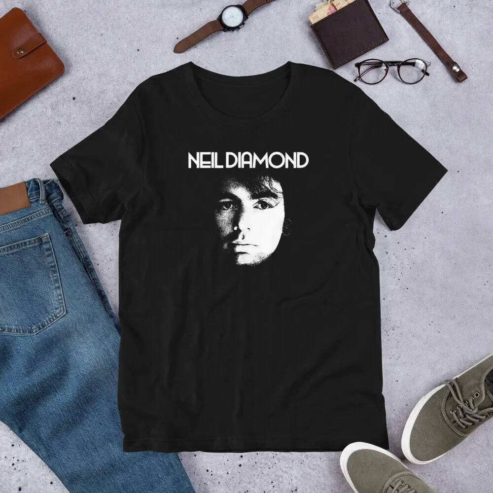 NEIL DIAMOND Artwork Graphic Tee Shirt Unisex t-shirt