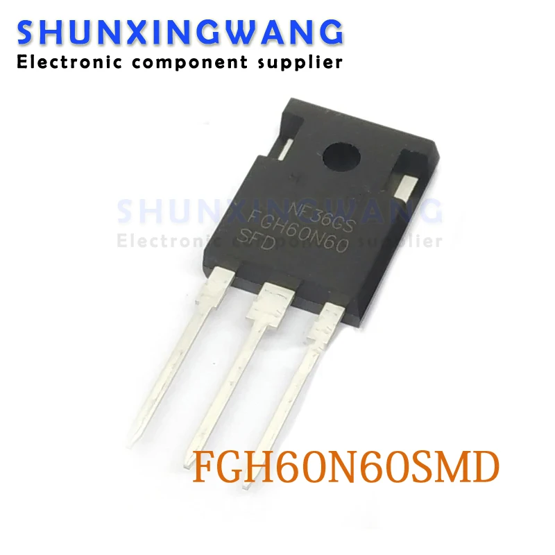 10pcs FGH60N60SMD TO-3P FGH60N60 TO3P 600V 60A Field Stop IGBT 60N60