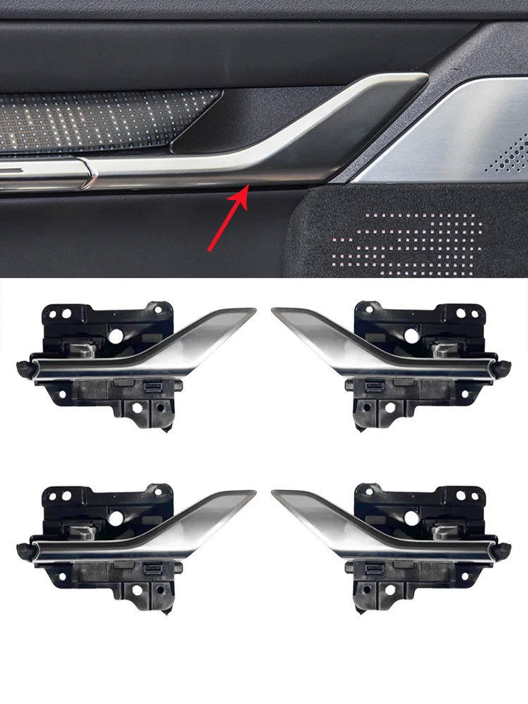 

For Zeekr 001 2021 2022 2023 2024 Car Interior Door Handles Interior Door Pull Handle Door Inner Handle