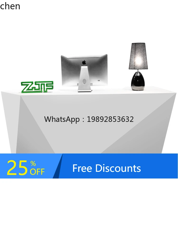 AA Clothing Store Cashier Desk Multi-Functional  Counter Reception Front Desk