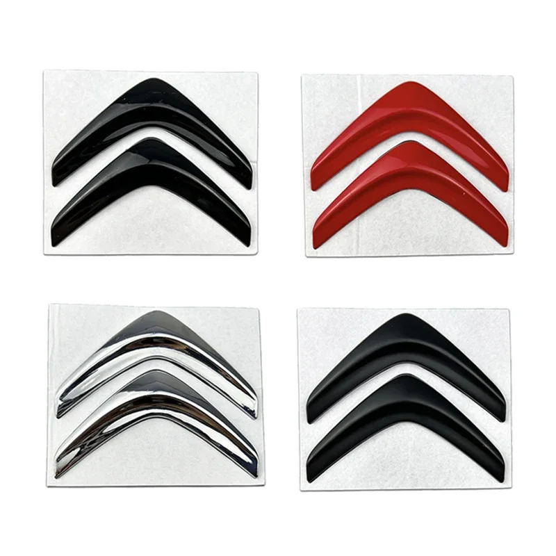 Metal Car Front Hood Emblem for Citroen C4 C3 C5 C1 DS3 DS5 DS4 Jumper Xsara C-Elysee Picasso Nemo Sega C-quatre Accessories