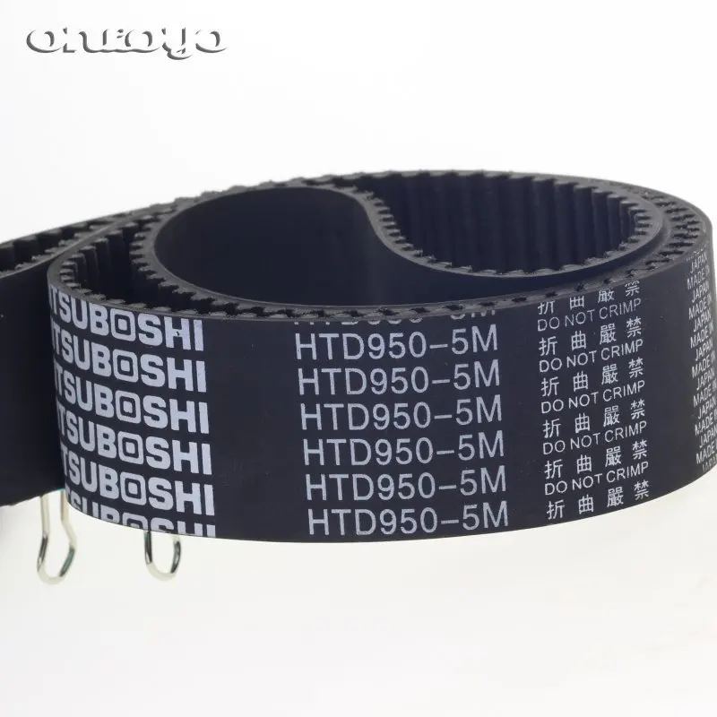 Computer Embroidery Machine Parts - Servo Motor Belt 5M*950/30/35/40 Rubber Belt
