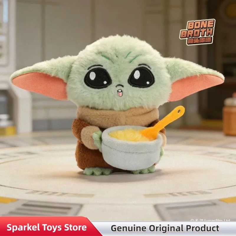 Genuine Star Wars Grogu Full Belly Planet Series Plush Blind Box Yoda Cute Bag Pendant Doll Trendy Collect Toys Mystery Box Gift view 6